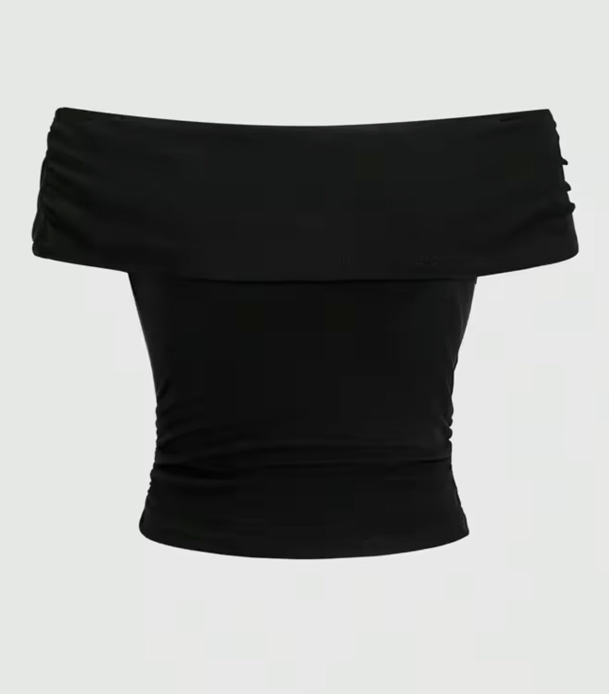 Black Off- Shoulder top